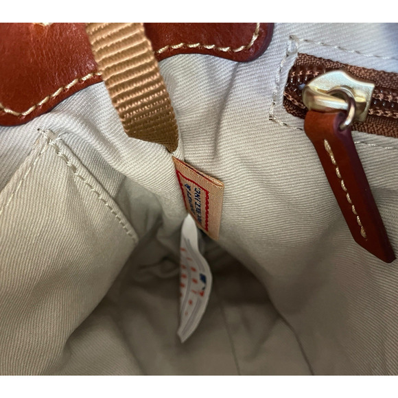 NWT DOONEY & BOURKE MLB San Francisco GIANTS Orange Crossbody Bag Key Coin Case - Picture 9 of 11